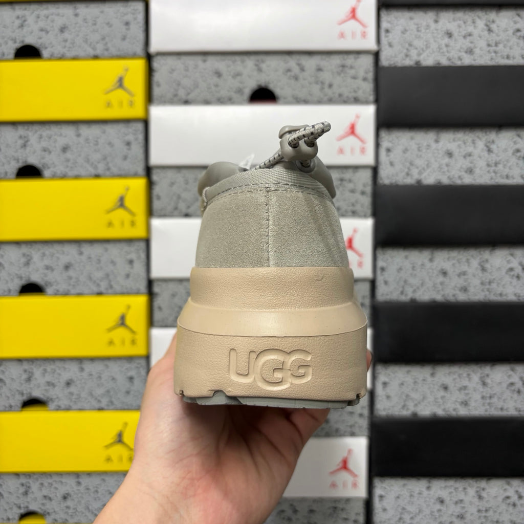 UGG Lug-Sole Slip-On Shoes in Grey & Cream