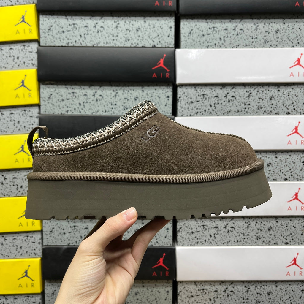 UGG Platform Slip-On Shoes in Walnut