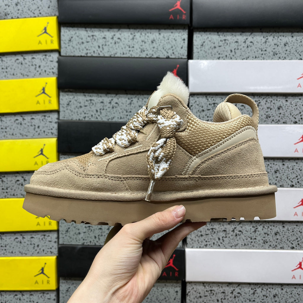 UGG Low-Top Platform Sneakers in Sand