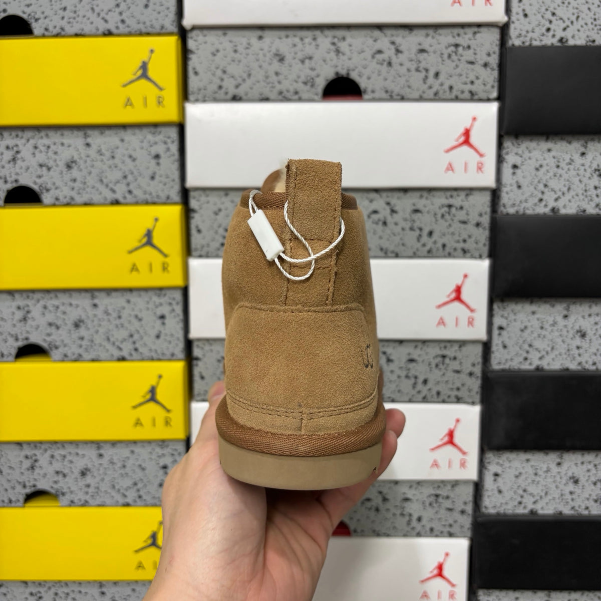 UGG Lace-Up Chukka Ankle Boots in Chestnut