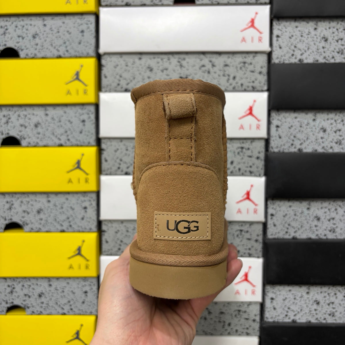 UGG Mid-Calf Pull-On Boots in Chestnut