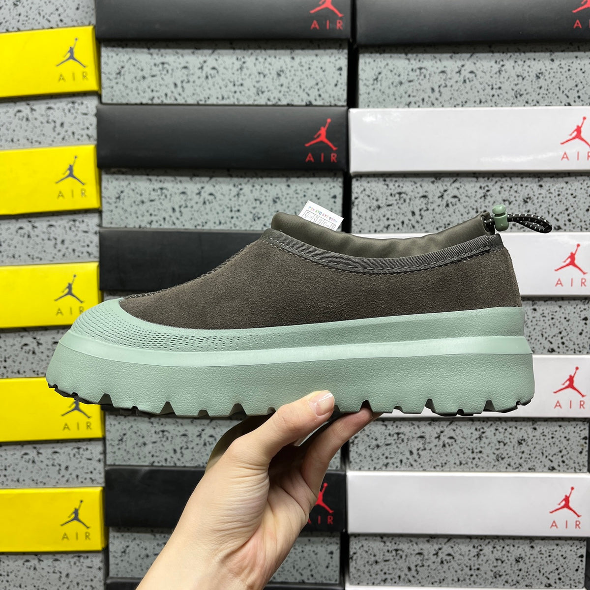 UGG Platform Slip-On Shoes in Charcoal & Mint Green