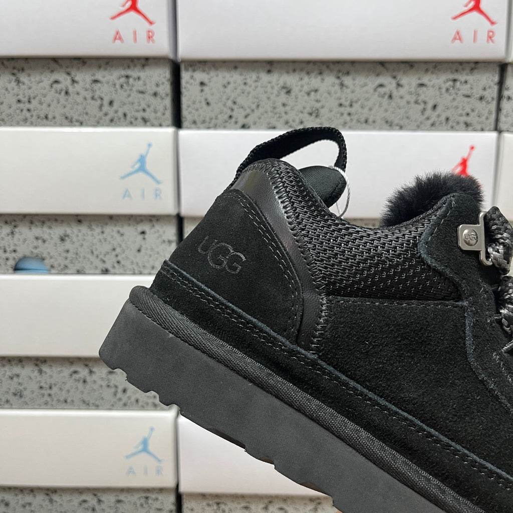 UGG Low-Top Lace-Up Sneakers in Black