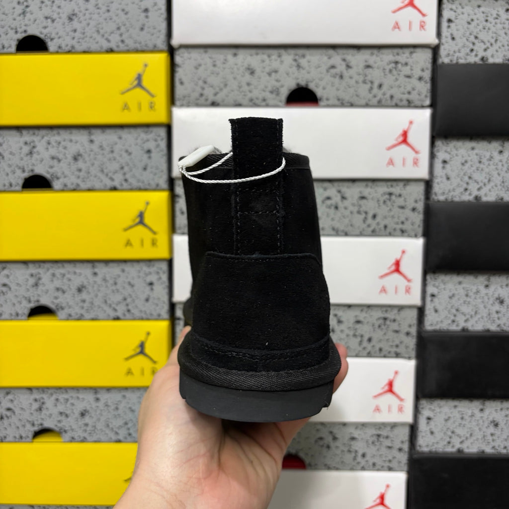 UGG Lace-Up Chukka Ankle Boots in Black