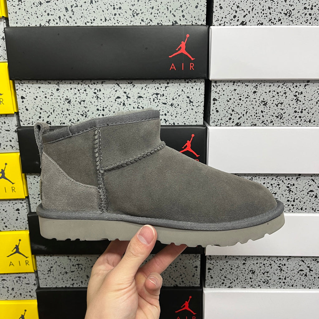 UGG Mini Pull-On Ankle Boots in Grey