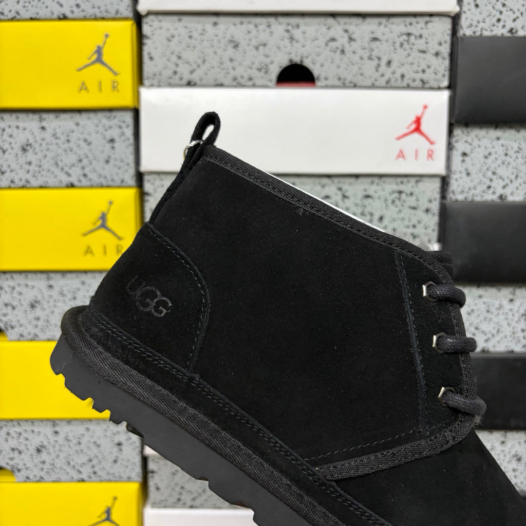 UGG Lace-Up Chukka Ankle Boots in Black