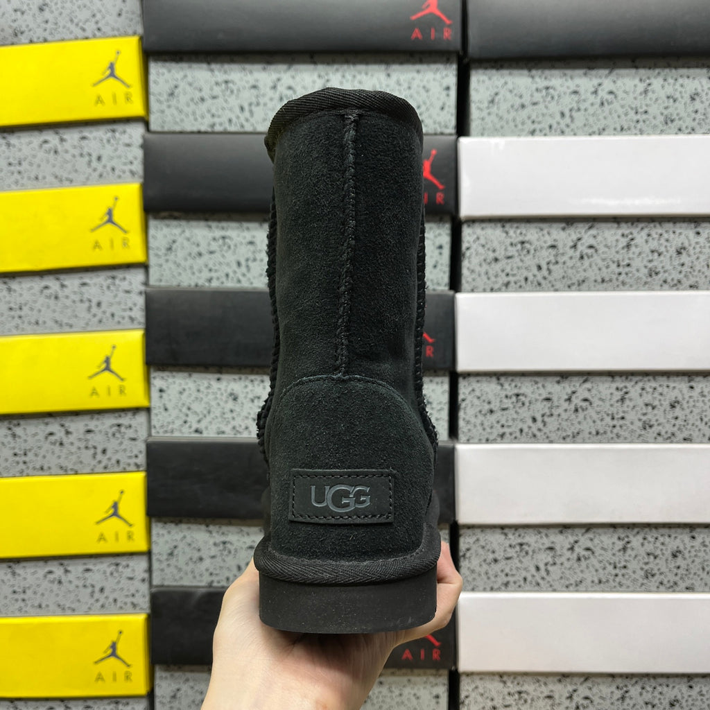 UGG Mid-Calf Pull-On Boots in Black