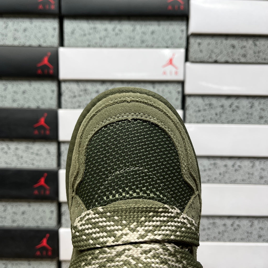 UGG Low-Top Platform Sneakers in Moss Green
