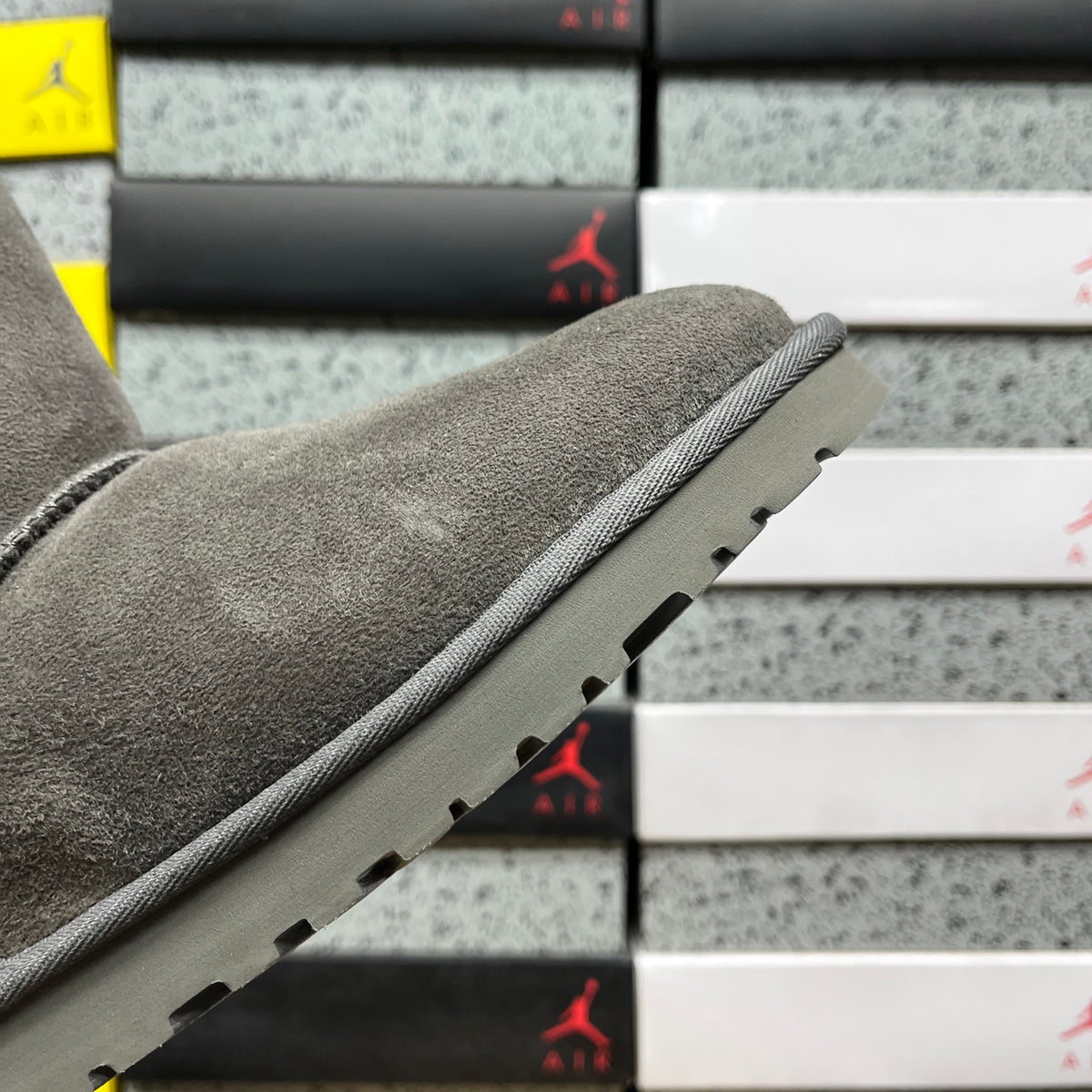 UGG Mid-Calf Pull-On Boots in Grey