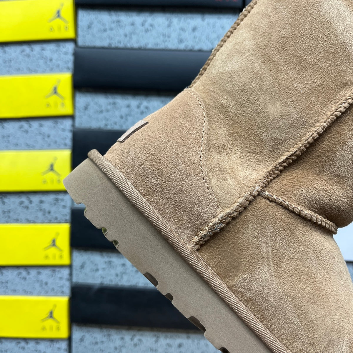 UGG Mid-Calf Pull-On Boots in Chestnut