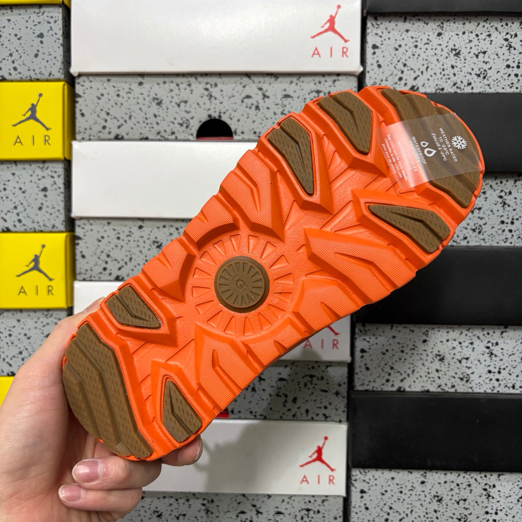UGG Lug-Sole Slip-On Shoes in Chestnut & Orange